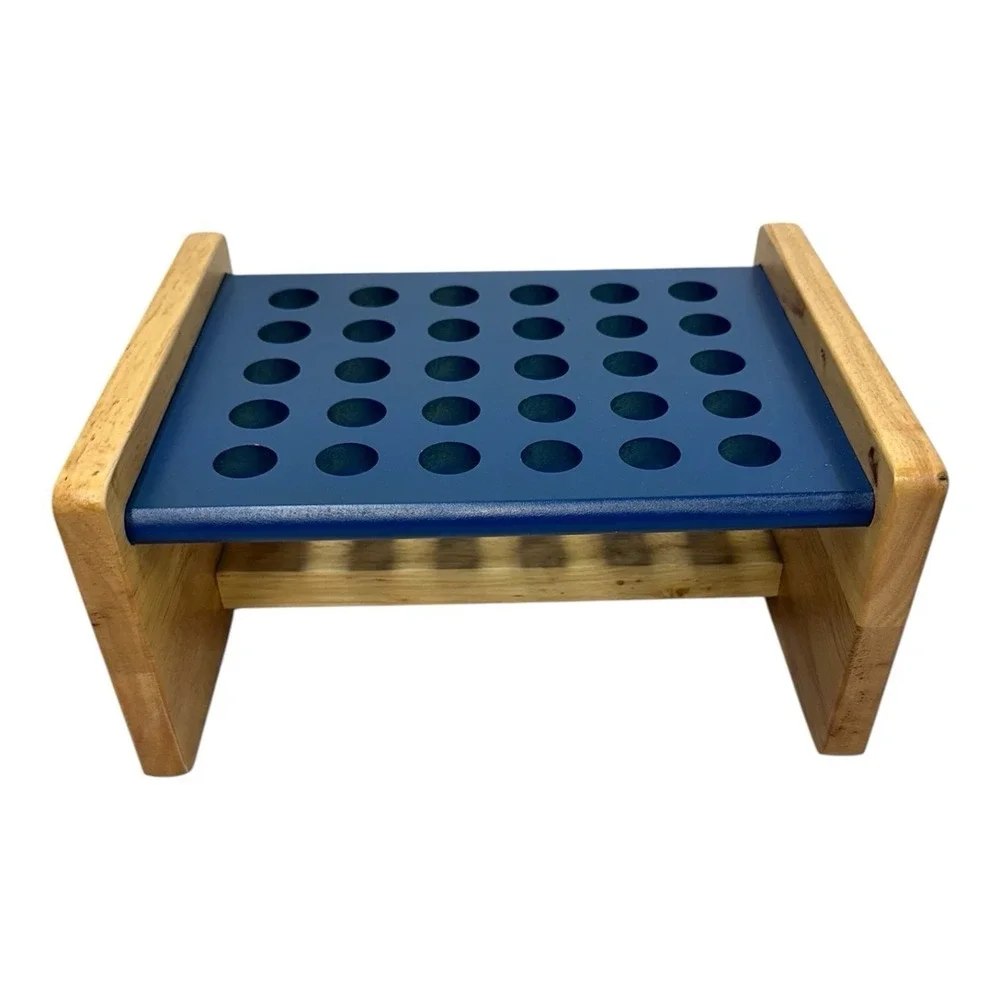 Wood Scissor Or Paint Brush Holder 30 Holes Good for teachers